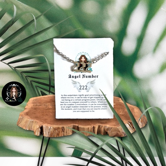 Angel Number Pendant Necklace - Picture 4 of 11